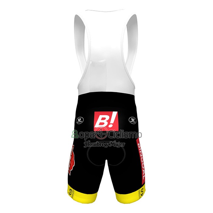 Bingoal WB Ropa Ciclismo Culotte Corto 2022 Hombre Mangas Cortas AMarillo